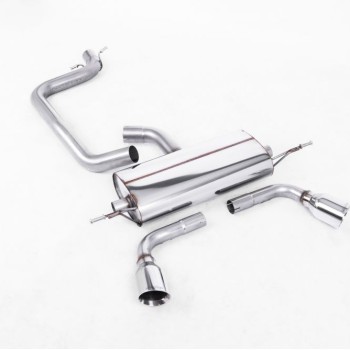 Audi TT Mk2 2.0 TFSi 2WD 2006 2011 Cat-back Dual GT100 requires valance from the 3.2 V6 model