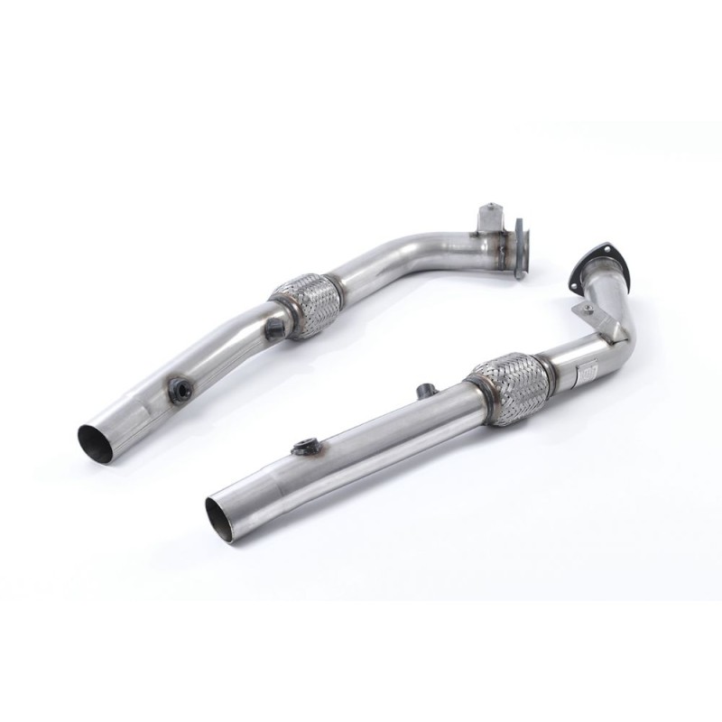 Audi RS4 B7 4.2 V8 Saloon Avant and Cabriolet 2006 2008 Cat Replacement Pipes Must be fitted with the Milltek Sport cat-back system and requires a Stage 2 ECU remap