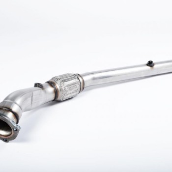 Audi A3 1.8T 2WD 3 & 5 door 1996 2004 Large-bore Downpipe and De-cat Must be fitted with the Milltek Sport cat-back system and requires a Stage 2 ECU remap