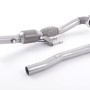 Volkswagen Beetle 2.0 TSI (A5 Chassis) 2011 2015 Large Bore Downpipe and Hi-Flow Sports Cat Must be fitted with the Milltek Sport cat-back system and requires a Stage 2 ECU remap - Only for vehicles with 4 bolt turbo flange