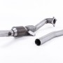 Audi TT Mk2 2.0 TFSi 2WD 2006 2011 Large Bore Downpipe and Hi-Flow Sports Cat Must be fitted with the Milltek Sport cat-back system and requires a Stage 2 ECU remap