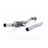 Audi TT Mk2 2.0 TFSi 2WD 2006 2011 Large Bore Downpipe and Hi-Flow Sports Cat Must be fitted with the Milltek Sport cat-back system and requires a Stage 2 ECU remap