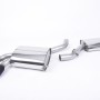 Audi S3 2.0 T quattro 3-Door 8P 2006 2012 Cat-back Resonated (quieter). Ceramic Black Tips