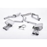 Audi S4 3.0 Supercharged V6 B8.5 2012 2016 Cat-back ValveSonic Electronic Valved System. Titanium Tips