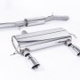 Audi TT 180 / 225 quattro Coupe & Roadster 1998 2006 Cat-back 3-inch Race System. Resonated (quieter). Polished GT100 Tips. Fits 225 model only