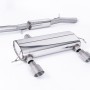 Audi TT 180 / 225 quattro Coupe & Roadster 1998 2006 Cat-back 3-inch Race System. Resonated (quieter). Lightweight Titanium GT100 Tips. Fits 225 model only
