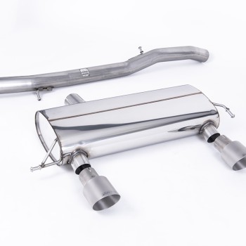Audi TT 180 / 225 quattro Coupe & Roadster 1998 2006 Cat-back 3-inch Race System. Non-resonated (louder). Lightweight Titanium GT100 Tips. Fits 225 model only