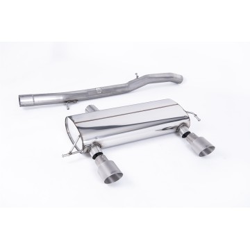 Audi TT 180 / 225 quattro Coupe & Roadster 1998 2006 Cat-back 3-inch Race System. Non-resonated (louder). Lightweight Titanium GT100 Tips. Fits 225 model only