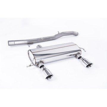 Audi TT 180 / 225 quattro Coupe & Roadster 1998 2006 Cat-back 3-inch Race System. Non-resonated (louder). Polished GT100 Tips. Fits 225 model only
