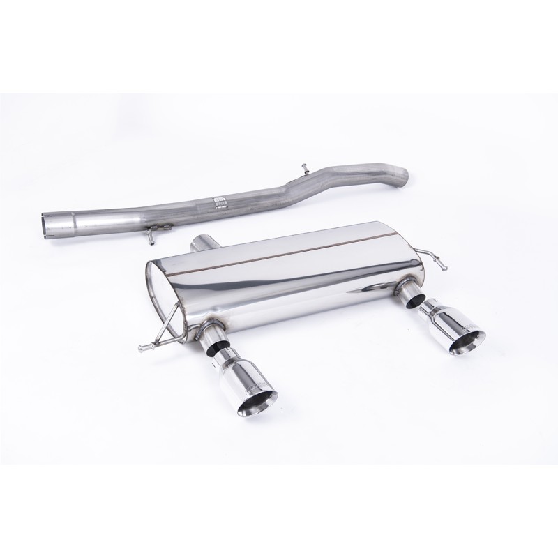 Audi TT 180 / 225 quattro Coupe & Roadster 1998 2006 Cat-back 3-inch Race System. Non-resonated (louder). Polished GT100 Tips. Fits 225 model only