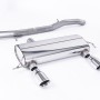 Audi TT 180 / 225 quattro Coupe & Roadster 1998 2006 Cat-back 3-inch Race System. Non-resonated (louder). Polished GT100 Tips. Fits 225 model only