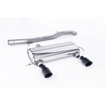 Audi TT 180 / 225 quattro Coupe & Roadster 1998 2006 Cat-back 3-inch Race System. Non-resonated (louder). Black Velvet GT100 Tips. Fits 225 model only