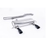 Audi TT 180 / 225 quattro Coupe & Roadster 1998 2006 Cat-back 3-inch Race System. Non-resonated (louder). Black Velvet GT100 Tips. Fits 225 model only