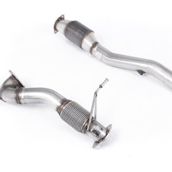 Audi TT 180 / 225 quattro Coupe & Roadster 1998 2006 Large Bore Downpipe and Hi-Flow Sports Cat For use only with the Milltek Sport 3-inch Race System. Requires Stage 2 ECU Remap. Fits 225 model only
