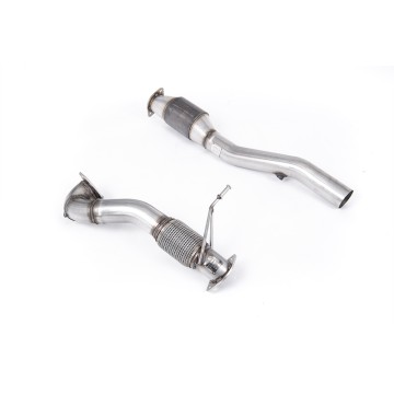 Audi TT 180 / 225 quattro Coupe & Roadster 1998 2006 Large Bore Downpipe and Hi-Flow Sports Cat For use only with the Milltek Sport 3-inch Race System. Requires Stage 2 ECU Remap. Fits 225 model only