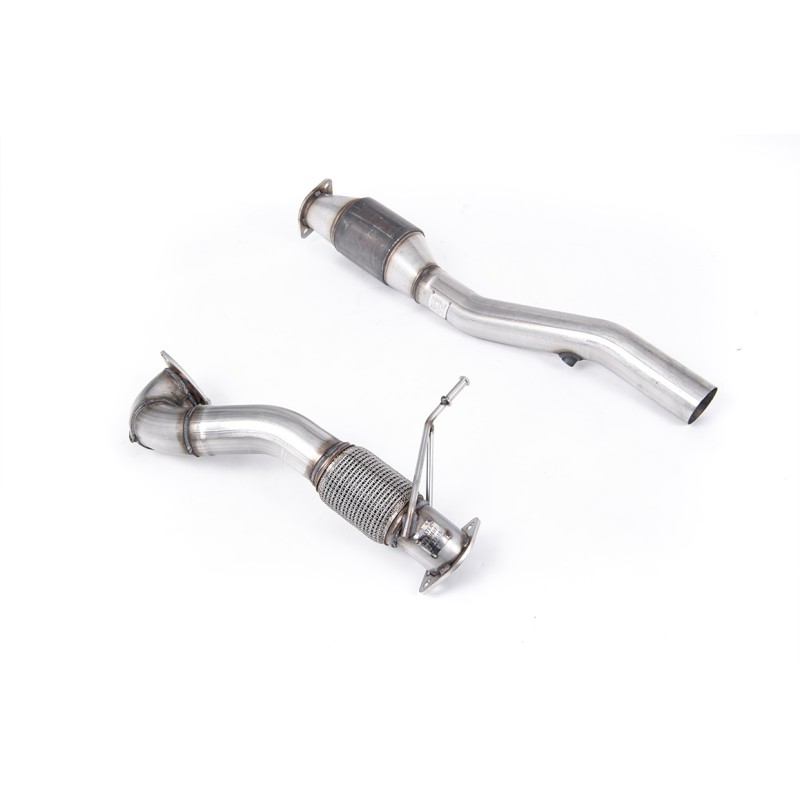 Audi TT 180 / 225 quattro Coupe & Roadster 1998 2006 Large Bore Downpipe and Hi-Flow Sports Cat For use only with the Milltek Sport 3-inch Race System. Requires Stage 2 ECU Remap. Fits 225 model only