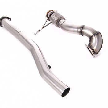 Audi TT 180 / 225 quattro Coupe & Roadster 1998 2006 Large-bore Downpipe and De-cat For use only with the Milltek Sport 3-inch Race System. Requires Stage 2 ECU Remap. Fits 225 model only