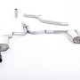 Audi A4 3.0 TDi B8 quattro Saloon and Avant 2008 2011 Cat-back Dual-outlet. Cerakote Black Tip.