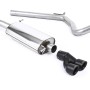Audi A1 1.4 TFSI S line 185PS S tronic 2010 2015 Cat-back Non-resonated (louder) with Cerakote Black Tips. Suitable for both Xenon and non-Xenon equipped models.