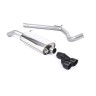 Audi A1 1.4 TFSI S line 185PS S tronic 2010 2015 Cat-back Non-resonated (louder) with Cerakote Black Tips. Suitable for both Xenon and non-Xenon equipped models.