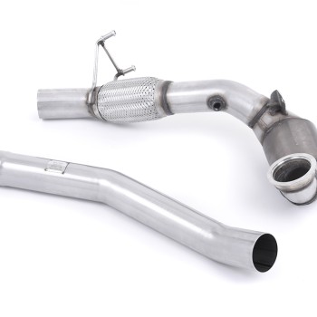 Audi S1 2.0 TFSI quattro 2014 2018 Large Bore Downpipe and Hi-Flow Sports Cat Must be fitted with the Milltek Sport cat-back system and requires a Stage 2 ECU remap.