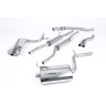 Audi A4 2.0 TFSI B7 quattro and DTM 2005 2008 Cat-back 100mm GT100 Tailpipes. Manual models only