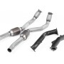 Audi RS6 C7 4.0 TFSI biturbo quattro inc Performance Edition 2013 2018 Large Bore Downpipes and Hi-Flow Sports Cats Larger-bore 76mm Downpipes with 100-cell hi-flow sports catalysts for highly tuned cars. Downpipes feature ultra-durable semi-gloss bla