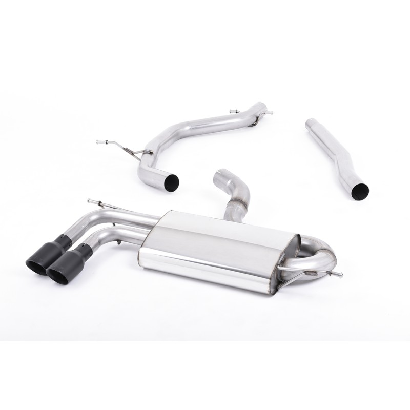 Audi A3 2.0 TDI 170bhp 2WD 3 door DPF 2008 2012 Particulate Filter-back Cerakote Black Tips