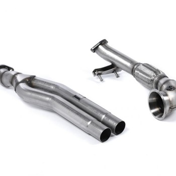 Audi RS3 Sportback (8V MQB - Pre Facelift Only) 2015 2017 Primary Catalyst Bypass Pipe and Turbo Elbow Fits with Milltek and OE Cat Back Systems (Required Stage 2 ECU Remap)