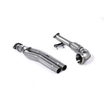 Audi RS3 Sportback (8V MQB - Pre Facelift Only) 2015 2017 Primary Catalyst Bypass Pipe and Turbo Elbow Fits with Milltek and OE Cat Back Systems (Required Stage 2 ECU Remap)