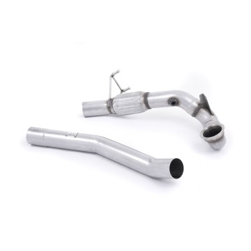 Audi S1 2.0 TFSI quattro 2014 2018 Large-bore Downpipe and De-cat Must be fitted with the Milltek Sport cat-back system and requires a Stage 2 ECU remap.