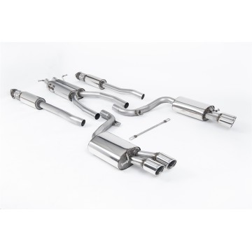 Audi S6 5.2 V10 C6 FSI quattro 2006 2012 Cat-back EC Approved Resonated (quieter)