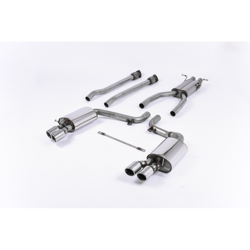 Audi S6 5.2 V10 C6 FSI quattro 2006 2012 Cat-back Road+ Part Resonated