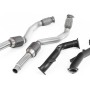 Audi RS6 C7 4.0 TFSI biturbo quattro inc Performance Edition 2013 2018 Large Bore Downpipes and Hi-Flow Sports Cats Larger-bore 76mm Downpipes with 100-cell hi-flow sports catalysts for highly tuned cars. Downpipes feature ultra-durable semi-gloss bla