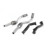 Audi RS6 C7 4.0 TFSI biturbo quattro inc Performance Edition 2013 2018 Large Bore Downpipes and Hi-Flow Sports Cats Larger-bore 76mm Downpipes with 100-cell hi-flow sports catalysts for highly tuned cars. Downpipes feature ultra-durable semi-gloss bla