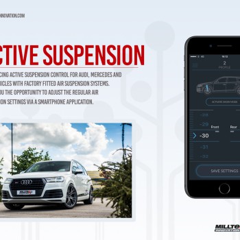 Audi Q7 3.0TDI (218 & 272PS) 4M 2016 2023 Active Suspension Control for vehicles with Adaptive Air Suspension Only