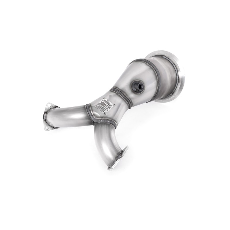 Audi A6 55 TFSI (3.0 V6 Turbo) C8 2019 2023 Hi-Flow Sports Cat and Downpipe 200 Cell HJS High Flow Sport Cat fits with OE and Milltek Sport Cat back Systems