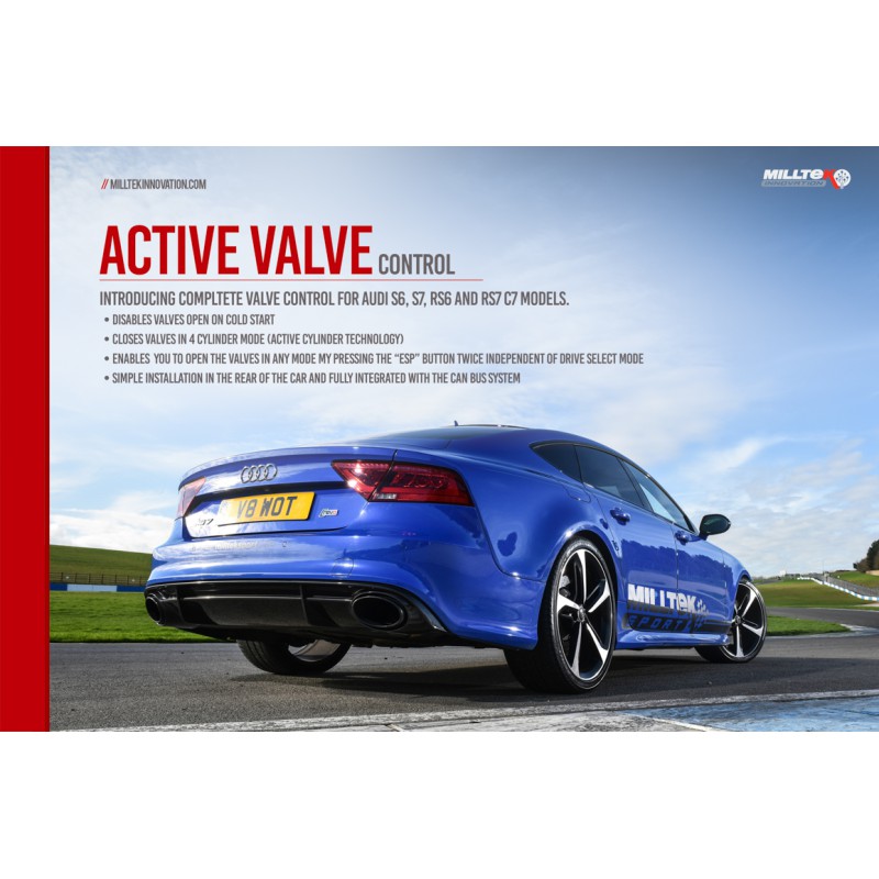 Audi S4 3.0 Turbo V6 B9 - Saloon/Sedan & Avant (Non Sport Diff Models) 2016 2023 Active Valve Control