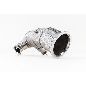 Audi S4 3.0 Turbo V6 B9 - Saloon/Sedan & Avant (Non Sport Diff Models) 2016 2023 HJS Tuning ECE Downpipes Fits with OE and Milltek Sport Cat back Systems (EC Approved)