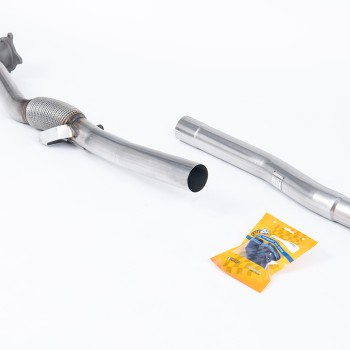 Audi TT Mk2 TTS quattro 2008 2014 Large-bore Downpipe and De-cat Must be fitted with the Milltek Sport 2.75