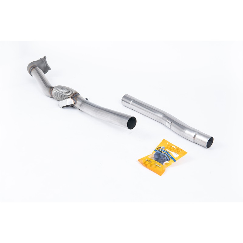 Audi TT Mk2 TTS quattro 2008 2014 Large-bore Downpipe and De-cat Must be fitted with the Milltek Sport 2.75