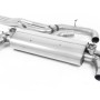 Audi TT Mk3 TTRS 2.5TFSI Quattro (Non-OPF/GPF Models) 2016 2023 Cat-back Cat Back Non Resonated (Louder) with Burnt Titanium Oval Trims