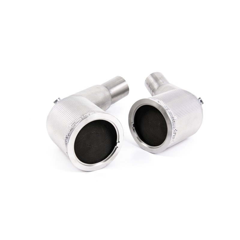Audi RS6/RS7 C8 & S8 - Large Bore Downpipe & Hi-Flow Sports Cat inc GPF Bypass - For Milltek - Milltek