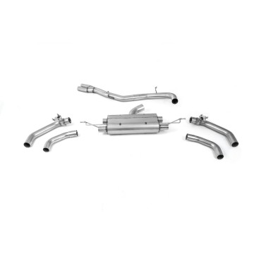 Audi RSQ3 2.5T Sportback & SUV (OPF/GPF Equipped Models Only) 2020 2023 Particulate Filter-back GPF/OPF Back 80mm System Fits with OE Tailpipes - ECE R59 Approved