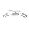 Audi RSQ3 2.5T Sportback & SUV (OPF/GPF Equipped Models Only) 2020 2023 Particulate Filter-back GPF/OPF Back 80mm System Fits with OE Tailpipes - ECE R59 Approved