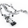 Audi S8 D5 V8 - Resonated (Quieter) OPF-Back Exhaust System with JET-115 Carbon Trims - Carbon Fibre