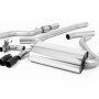 BMW 4 Series F32 428i Manual - Non-Resonated (Louder) Cat-Back Exhaust System Cerakote Black Trims - Cerakote Black