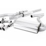 BMW 4 Series F32 428i Auto - Resonated (Quieter) Cat-Back Exhaust System with Polished Trims - Polished