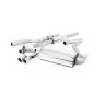 BMW 4 Series F32 428i Auto - Resonated (Quieter) Cat-Back Exhaust System with Polished Trims - Polished
