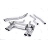 BMW 2 Series M2 Coupé (F87) 2016 2018 Cat-back Hollowtek Twin Valved system with Polished GT-90 Trims - EC Approved